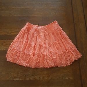 Free People tiered skirt